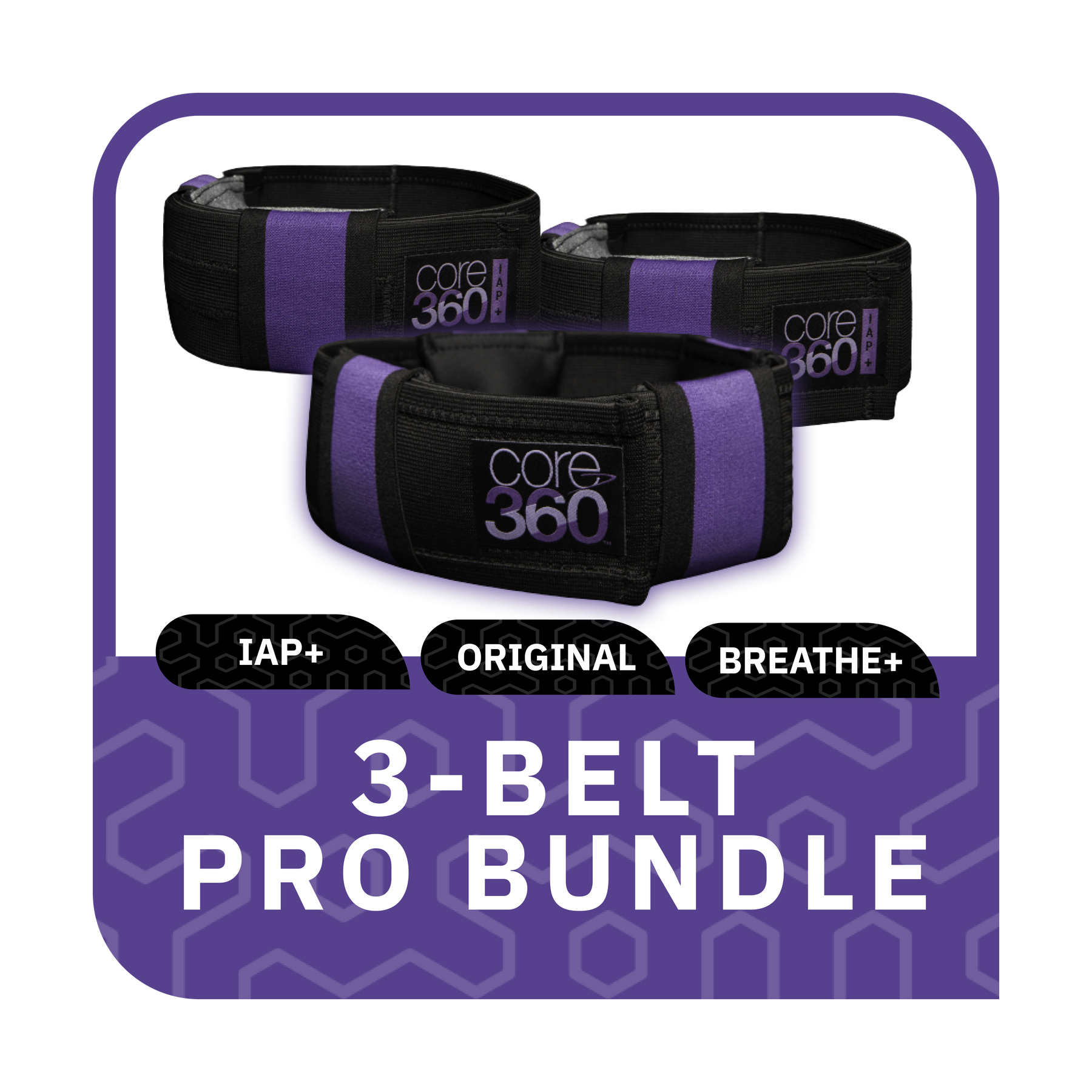 Pro Bundle: Core360 Belt Original, Breathe+, and IAP+ – core360belt Pro Bundle: Core360 Belt Original, Breathe+, and IAP+ – core360belt